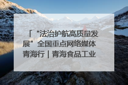 “法治护航高质量发展”全国重点网络媒体青海行｜青海食品工业协会：架起“青字号”美食的产业化桥梁