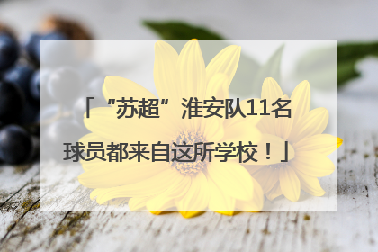 “苏超”淮安队11名球员都来自这所学校！