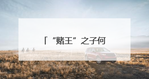 “赌王”之子何猷君收购王思聪旗下企业，接盘后前往山东参加活动