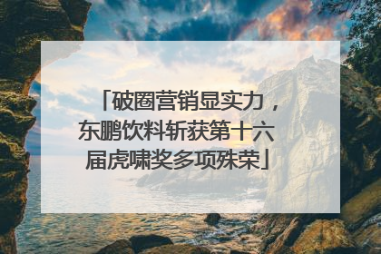 破圈营销显实力，东鹏饮料斩获第十六届虎啸奖多项殊荣