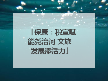 保康：税宣赋能尧治河 文旅发展添活力
