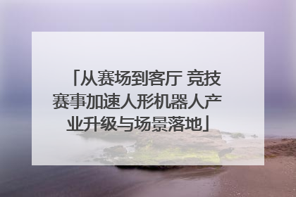 从赛场到客厅 竞技赛事加速人形机器人产业升级与场景落地
