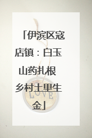 伊滨区寇店镇：白玉山药扎根 乡村土里生金