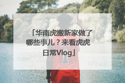 华南虎搬新家做了哪些事儿？来看虎虎日常Vlog