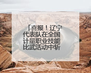 喜报！辽宁代表队在全国计量职业技能比武活动中斩获多个奖项