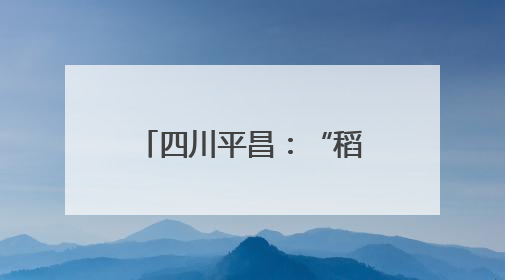 四川平昌：“稻鸭共生”走出生态致富新“稻”路