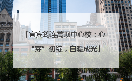 宜宾筠连蒿坝中心校：心“芽”初绽，自暖成光