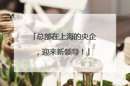 总部在上海的央企，迎来新领导！