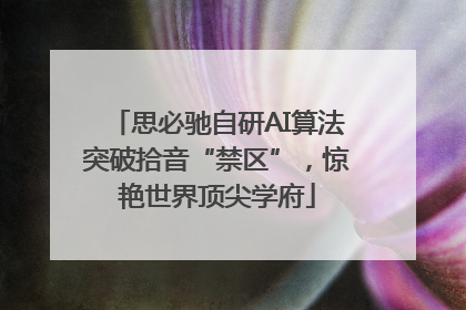 思必驰自研AI算法突破拾音“禁区”，惊艳世界顶尖学府
