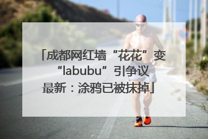 成都网红墙“花花”变“labubu”引争议 最新：涂鸦已被抹掉