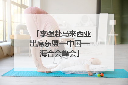 李强赴马来西亚出席东盟—中国—海合会峰会