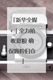 新华全媒+｜全力抢收夏粮 确保颗粒归仓