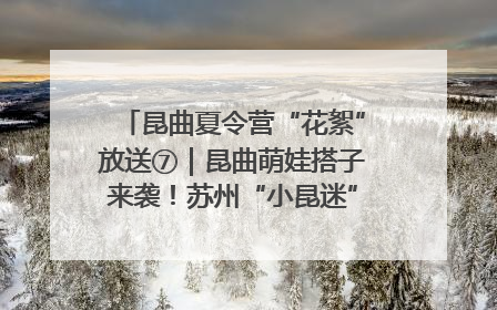昆曲夏令营“花絮”放送⑦｜昆曲萌娃搭子来袭！苏州“小昆迷”姐弟期待同台演绎“姑苏水磨调”
