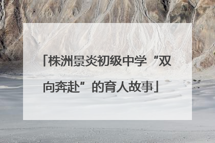 株洲景炎初级中学“双向奔赴”的育人故事