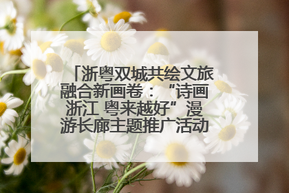 浙粤双城共绘文旅融合新画卷：“诗画浙江 粤来越好”漫游长廊主题推广活动在广州花城汇启幕