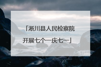 淅川县人民检察院开展七个一庆七一