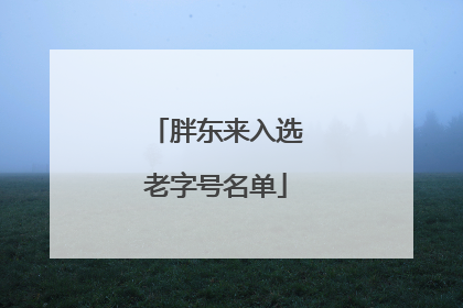 胖东来入选老字号名单