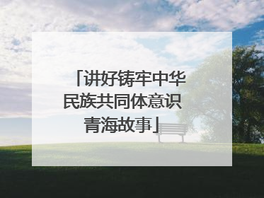 讲好铸牢中华民族共同体意识青海故事