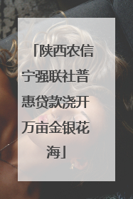 陕西农信宁强联社普惠贷款浇开万亩金银花海