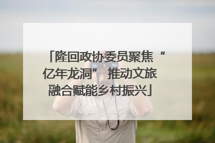 隆回政协委员聚焦“亿年龙洞” 推动文旅融合赋能乡村振兴