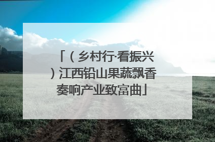 （乡村行·看振兴）江西铅山果蔬飘香 奏响产业致富曲