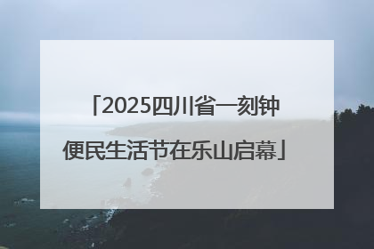 2025四川省一刻钟便民生活节在乐山启幕