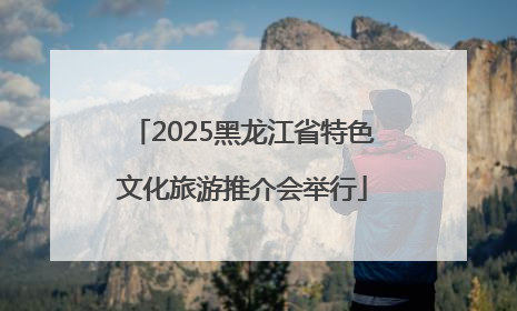 2025黑龙江省特色文化旅游推介会举行