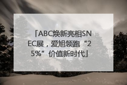 ABC焕新亮相SNEC展，爱旭领跑“25%”价值新时代